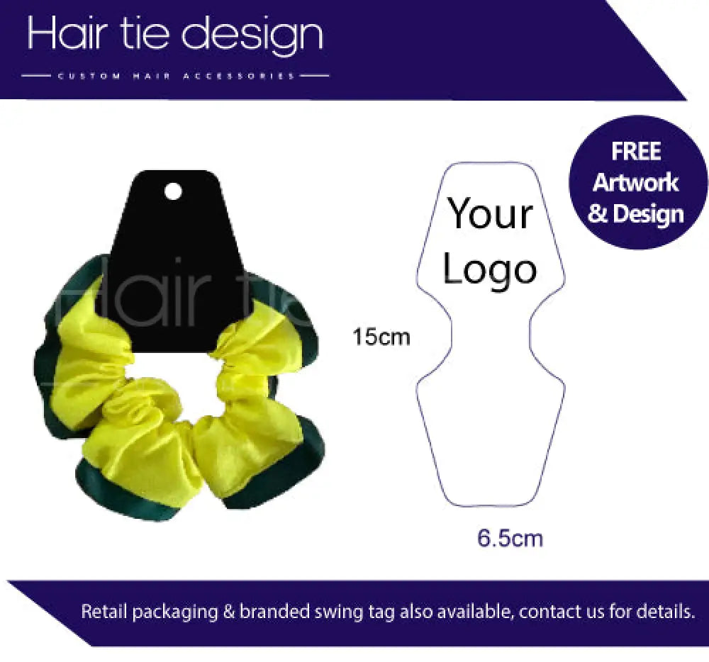 CUSTOM LOGO Scrunchies | Promotional Scrunchies | Branded Scrunchies scrunchie