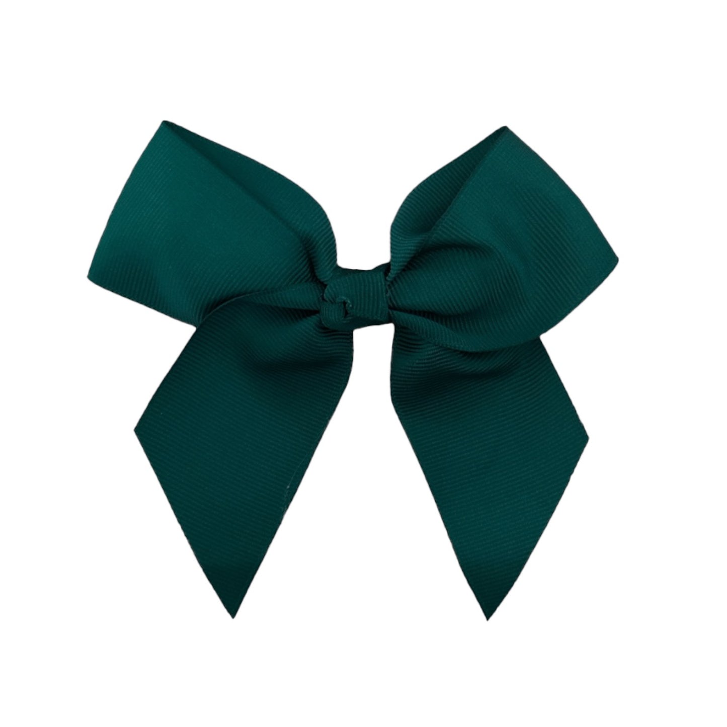 School Bow | Grosgrain Bow on Clip Hair Tie Design