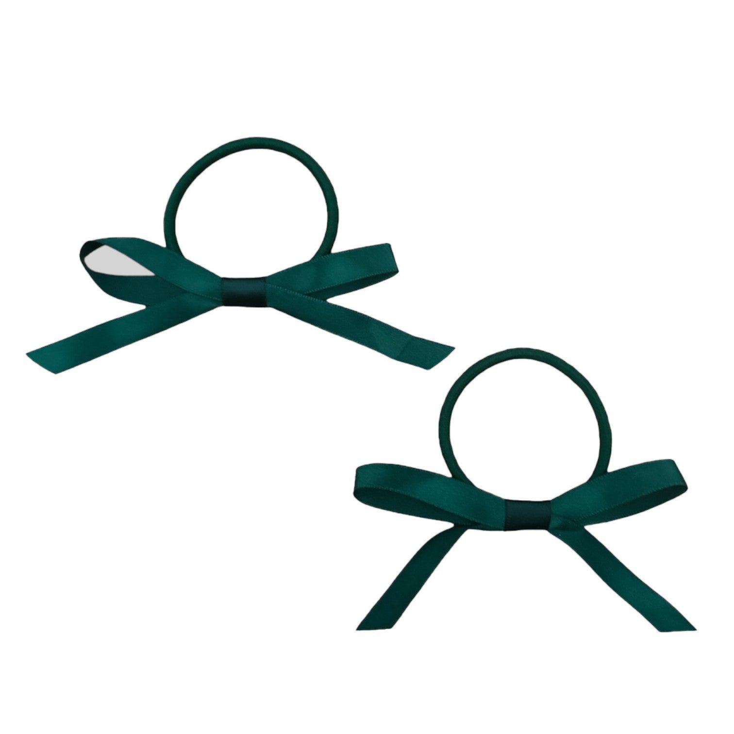 School Satin Bows on elastics | School Bows Hair Tie Design