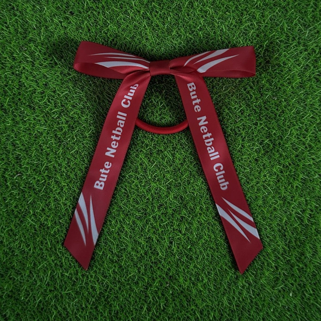 CUSTOM DESIGNED Hair Bows on elastic | Sport Hair Bows | School Hair Bows