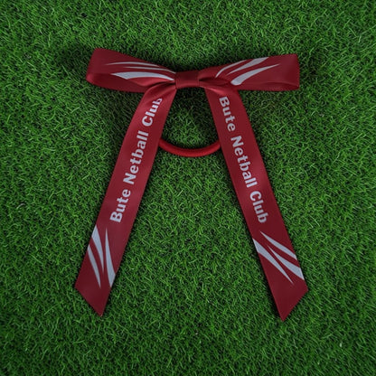 CUSTOM DESIGNED Hair Bows on elastic | Sport Hair Bows | School Hair Bows