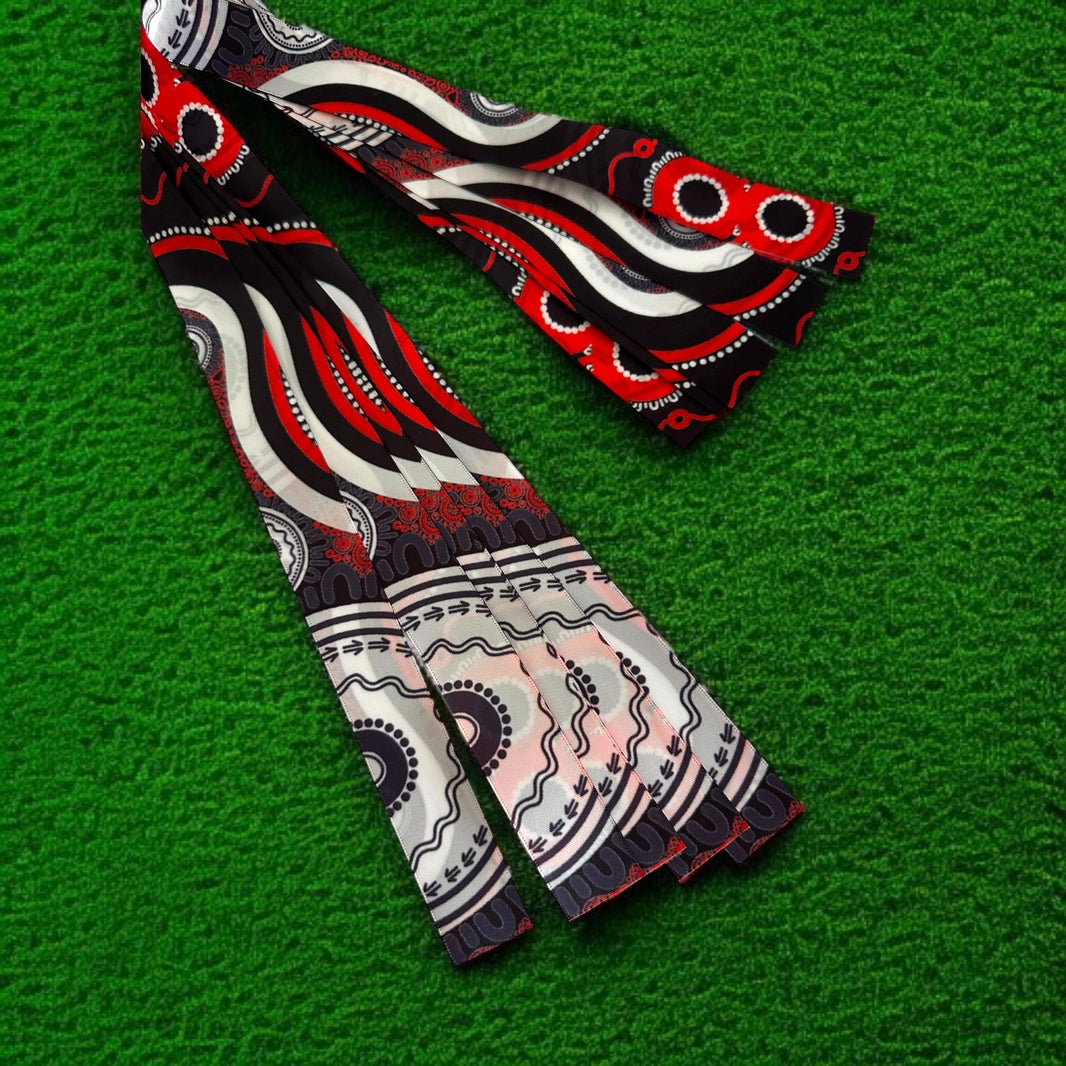 NAIDOC Scrunchies & Hair Accessories | Indigenous Aboriginal Ribbon ...