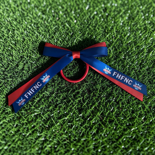CUSTOM 2 RIBBON Hair Bow on elastic | Sport Hair Ribbon | Sport Hair Bows My Store