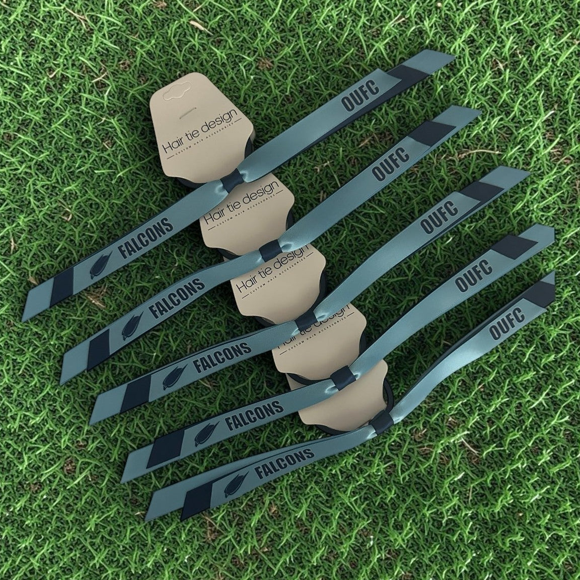 Personalised Hair Ribbon on elastic