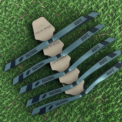CUSTOM PRINT Sport Hair Ribbon on elastic | Sports Team Hair Ribbon | Netball Hair Ribbon My Store