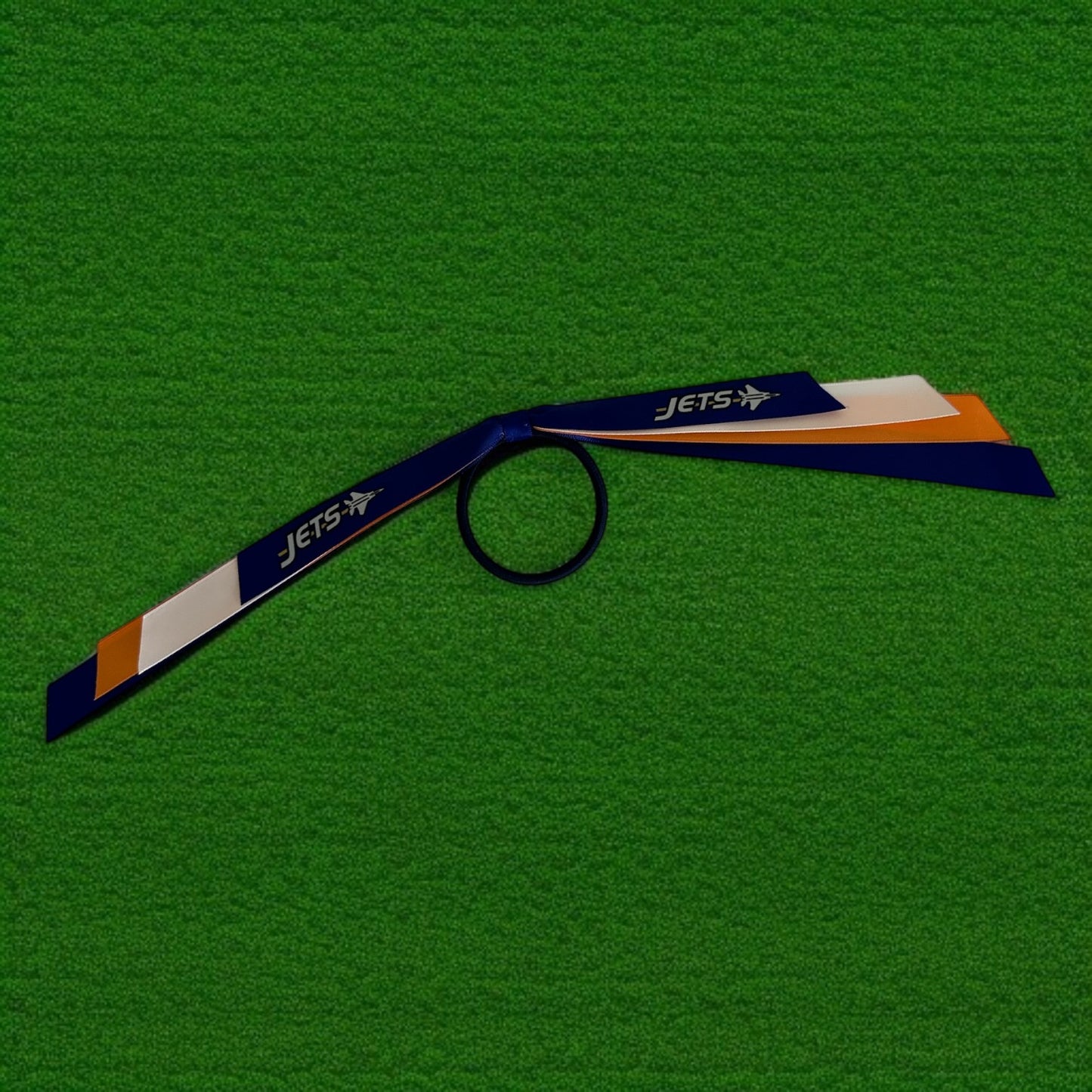 CUSTOM STRIPE Sport Hair Ribbon on elastic | School Hair Ribbon | Netball Hair Ribbon