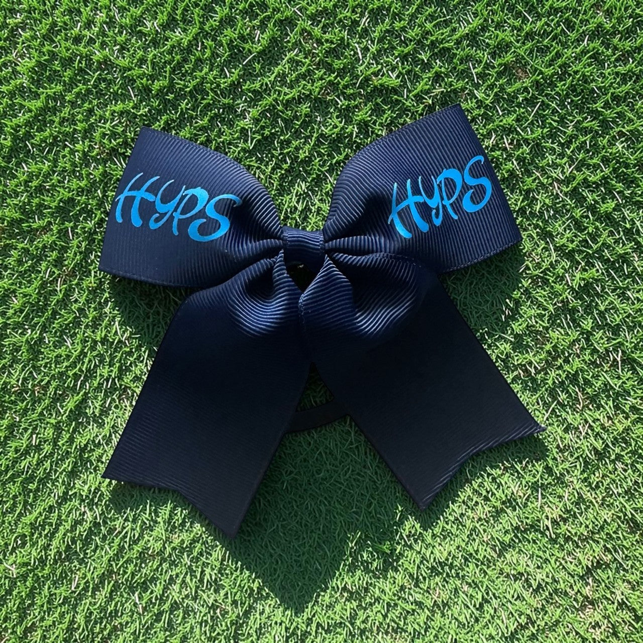 CUSTOM PRINT GROSGRAIN Hair Bow on elastic | School Hair Bow on Clip