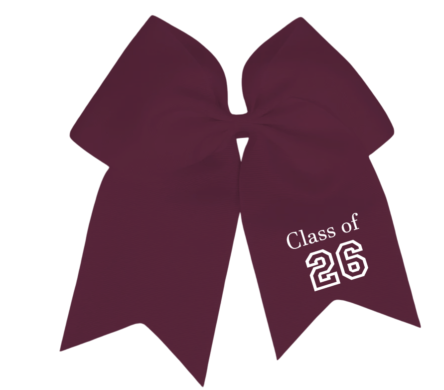 GRADUATION Hair Bow | School Graduation Hair Bow | Class 2026 Graduation Gift