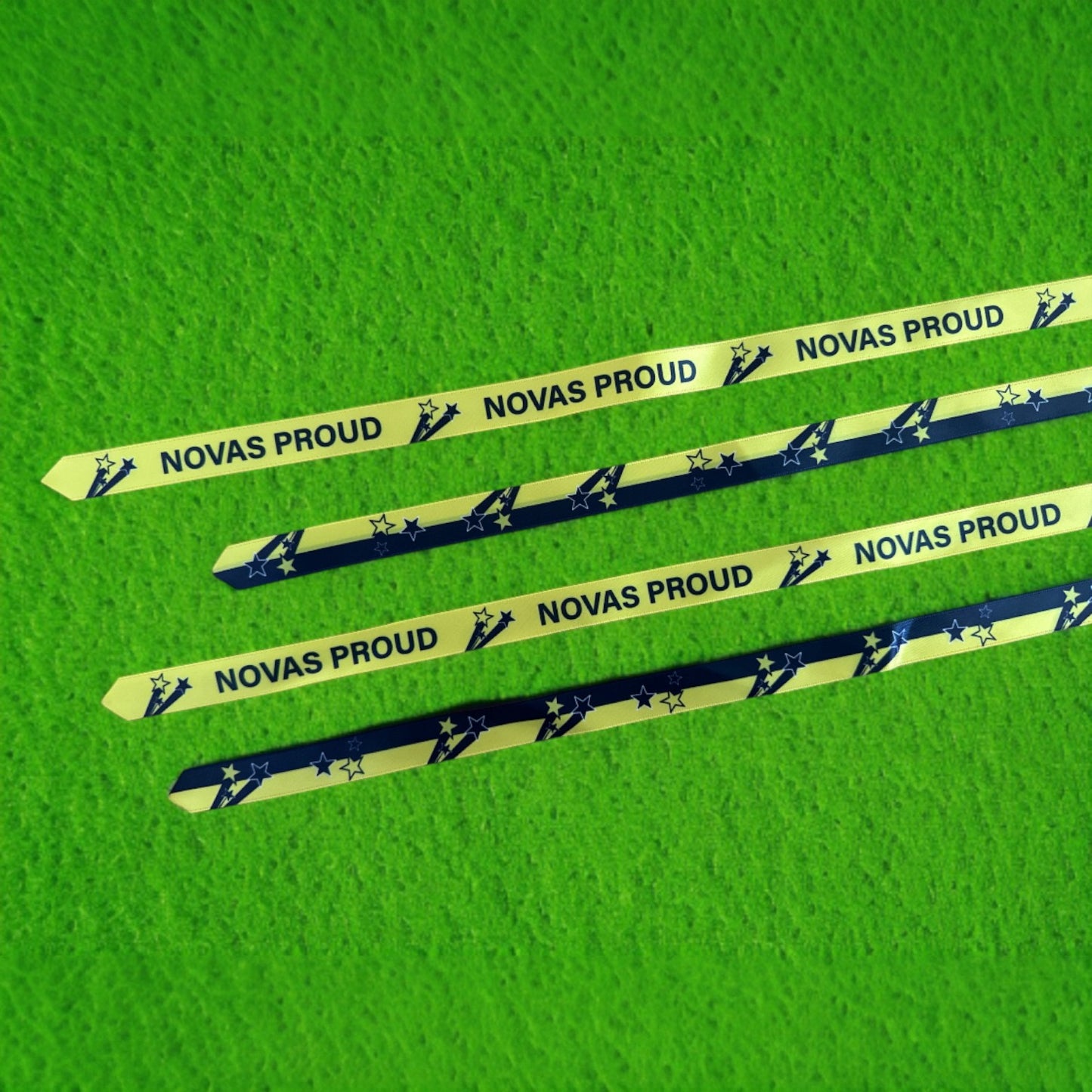 CUSTOM PRINT 91m Ribbon Roll | Personalised Team Hair Ribbon | Netball Hair Ribbon Hair Tie Design