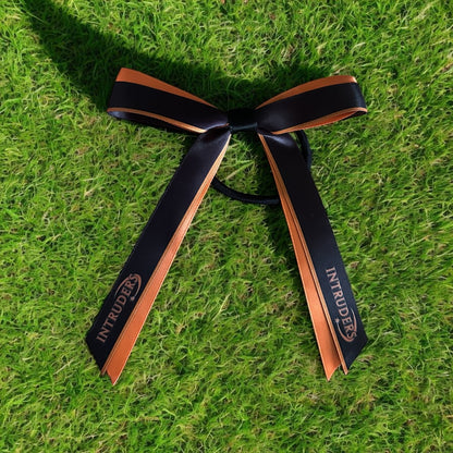 CUSTOM 2 RIBBON Hair Bow on elastic | Sport Hair Ribbon | Sport Hair Bows