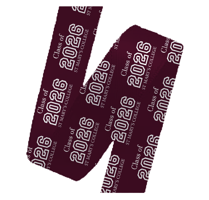 GRADUATION Ribbon | School Graduation Ribbon | Class 2026 Graduation Ribbon