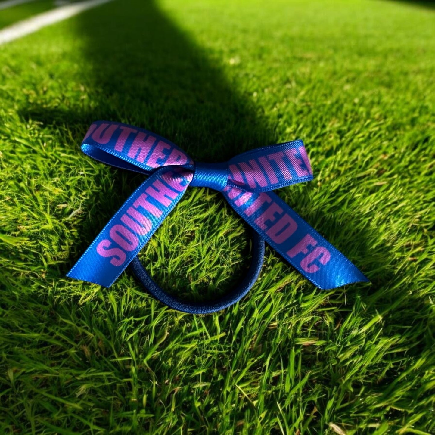 CUSTOM MINI Hair Bows | Sport Hair Ribbon | Boxer Braid Bows on elastic