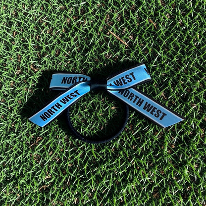 CUSTOM MINI Hair Bows | Sport Hair Ribbon | Boxer Braid Bows on elastic My Store