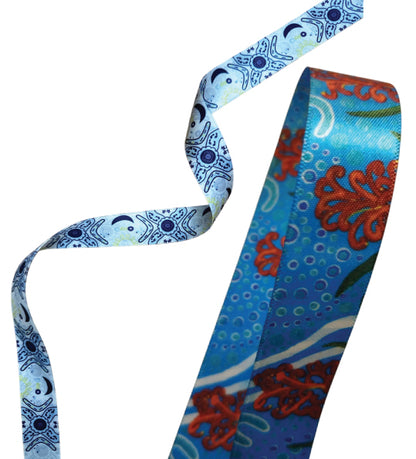 CUSTOM PRINT Cut Hair Ribbon Length 70cm | Heat Cut Hair Ribbon | School Ribbon