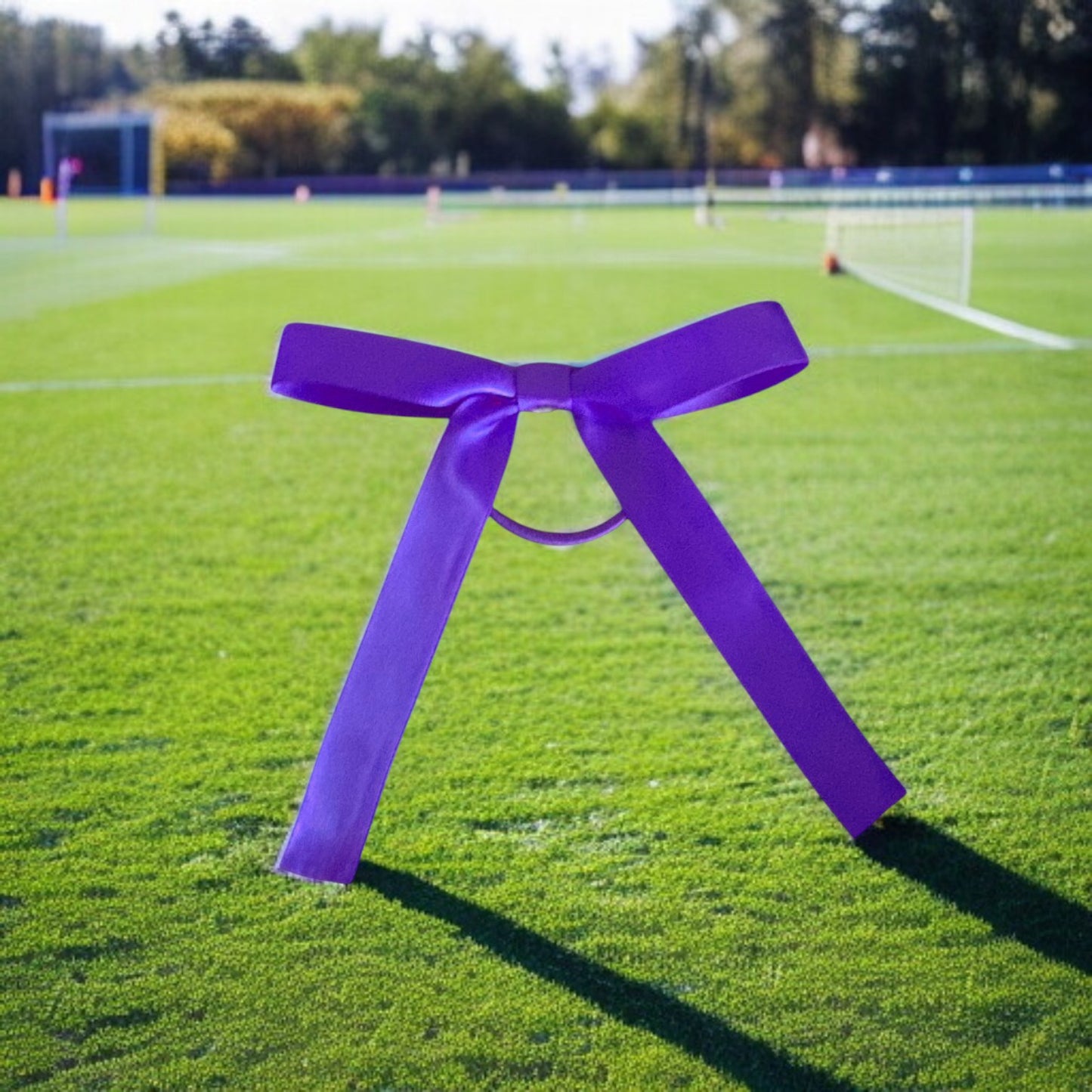 SINGLE COLOUR Hair Bows on elastic | Ribbon Hair Bow