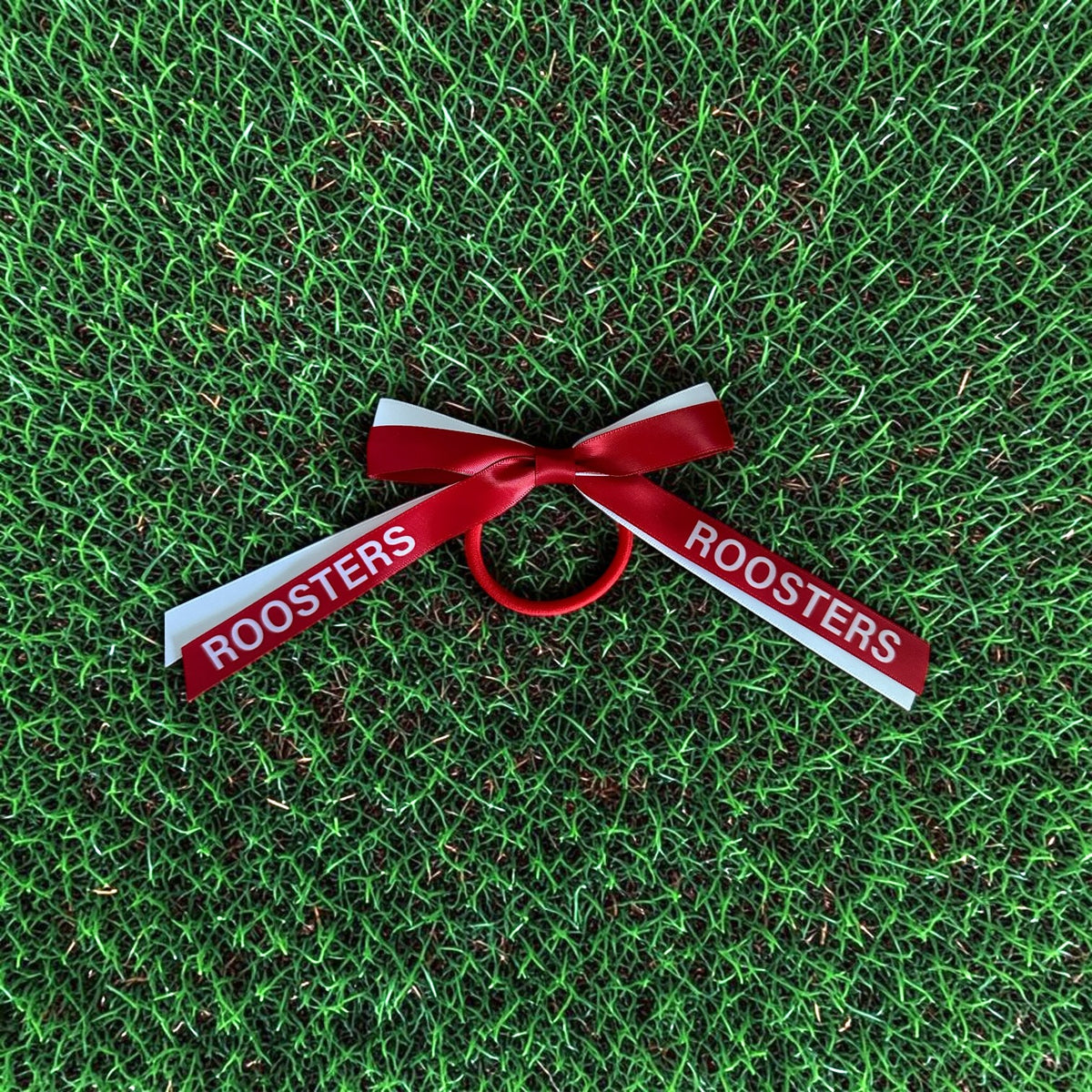 CUSTOM 2 RIBBON Hair Bow on elastic | Sport Hair Ribbon | Sport Hair Bows My Store