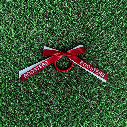 CUSTOM 2 RIBBON Hair Bow on elastic | Sport Hair Ribbon | Sport Hair Bows My Store