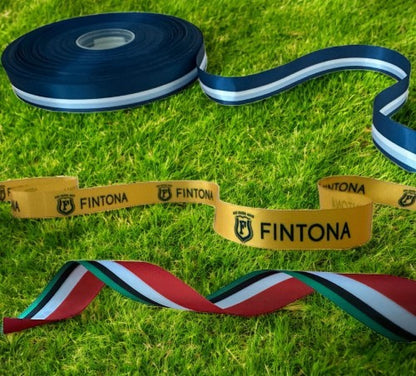 SCHOOL Hair Ribbon | Branded School Ribbon Roll | Cut School Ribbon