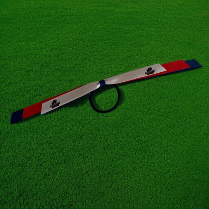 CUSTOM STRIPE Sport Hair Ribbon on elastic | School Hair Ribbon | Netball Hair Ribbon