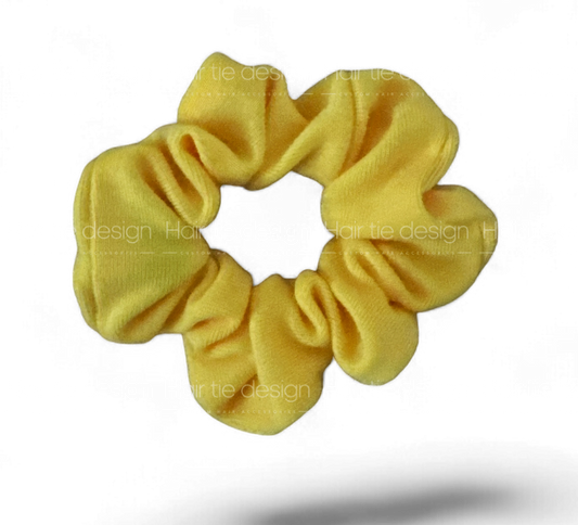 Yellow Sport Scunchie | Yellow School Scrunchie