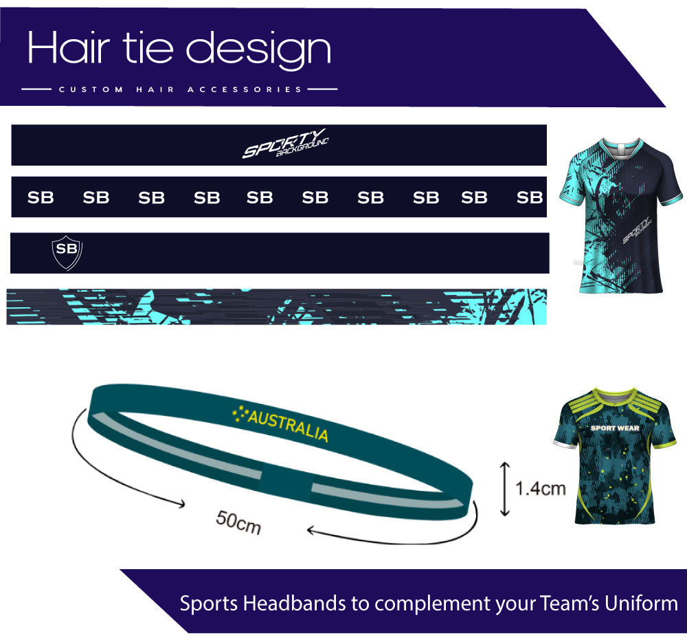 CUSTOM Sports Headband | Elastic Headband