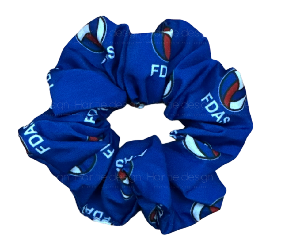 CUSTOM SPORT Scrunchies | Sport Team Scrunchies | Netball Scrunchies