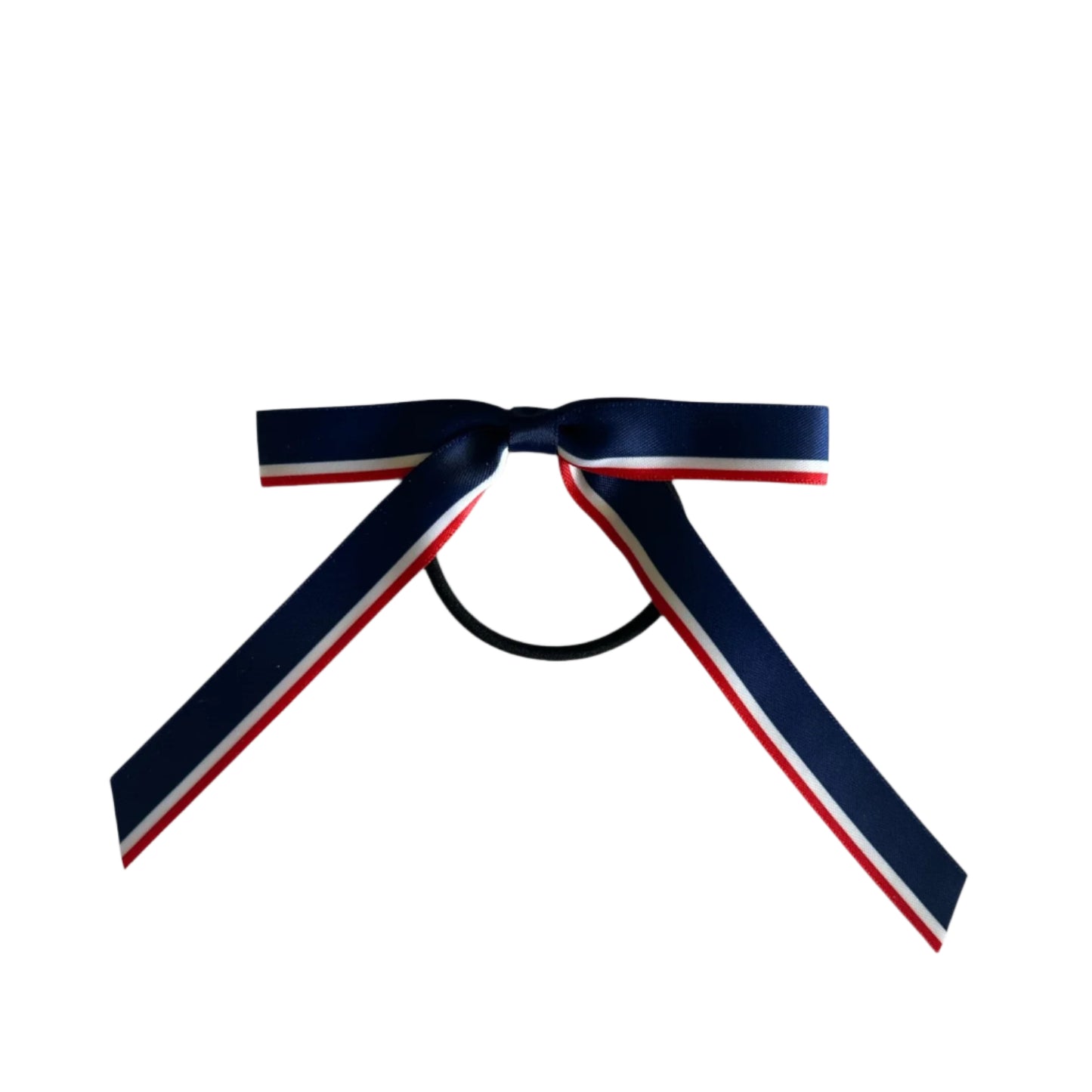 SCHOOL Bow | School Stripe Hair Bows on elastic