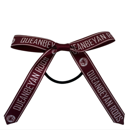 Sport Hair Bow with Team Name