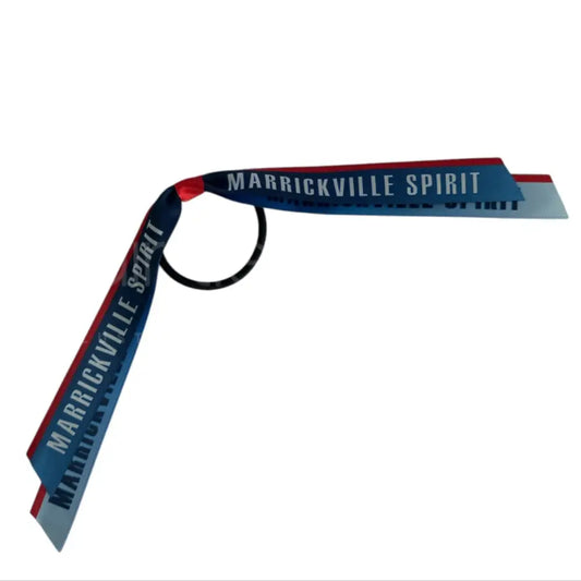CUSTOM Print Sport Hair Ribbon on elastic | Sports Team Hair Ribbon | Netball Hair Ribbon Hair Bow