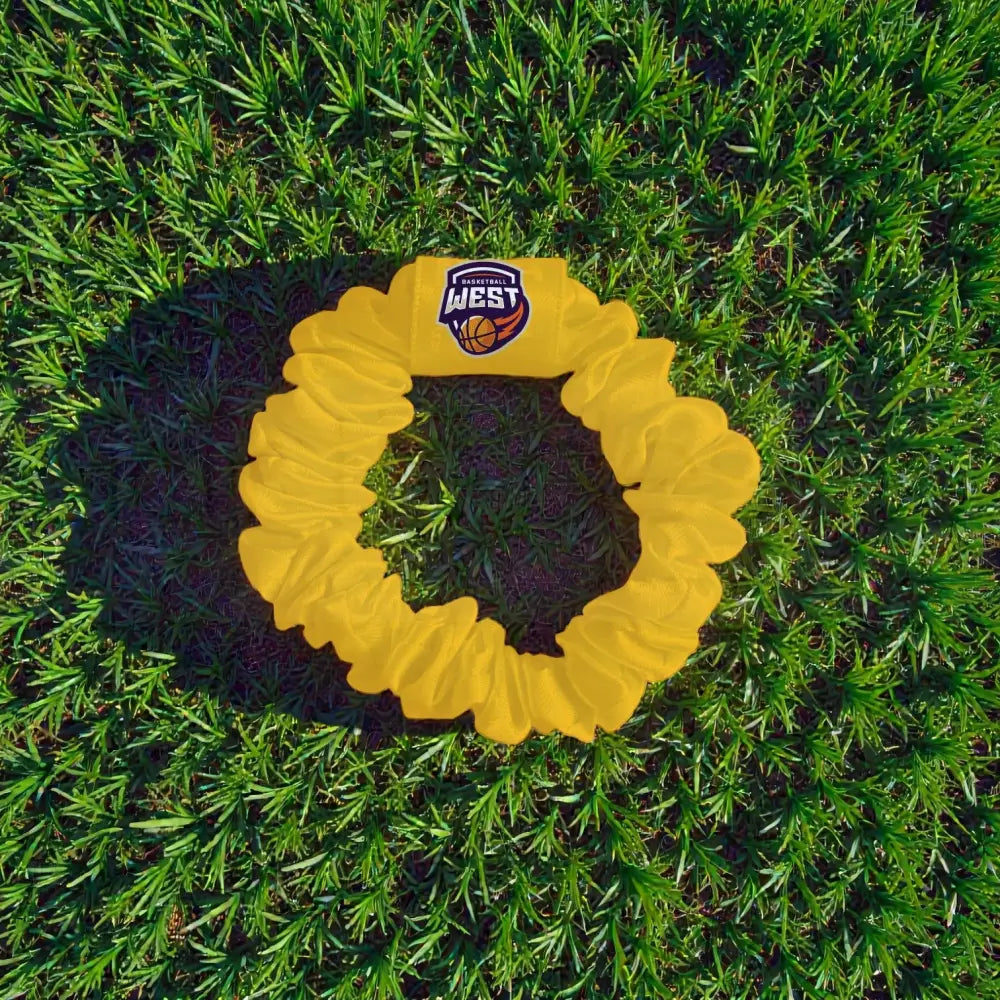 CUSTOM SKINNY Scrunchies with wrap label | Mini Scrunchies | Branded Hair Scrunchies scrunchie