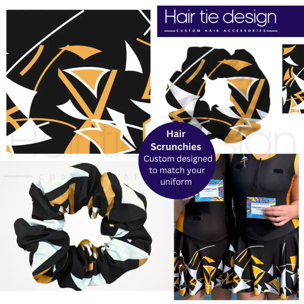 CUSTOM UNIFORM Scrunchies | Team Scrunchies | School Scrunchies scrunchie