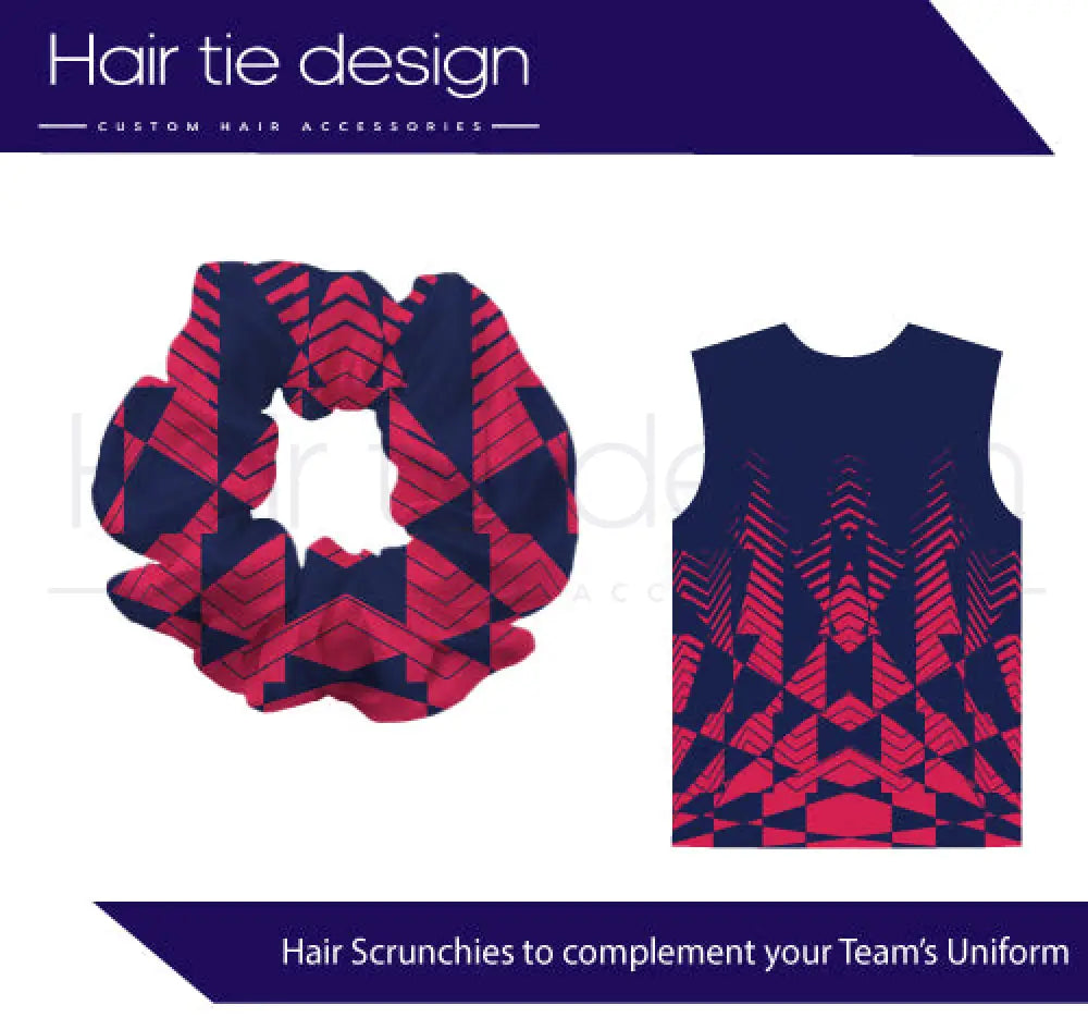 CUSTOM UNIFORM Scrunchies | Team Scrunchies | School Scrunchies scrunchie