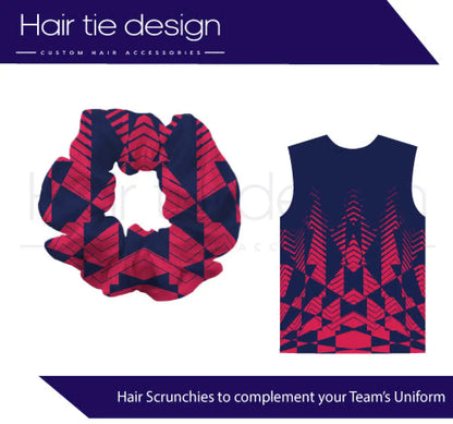 CUSTOM UNIFORM Scrunchies | Team Scrunchies | School Scrunchies scrunchie