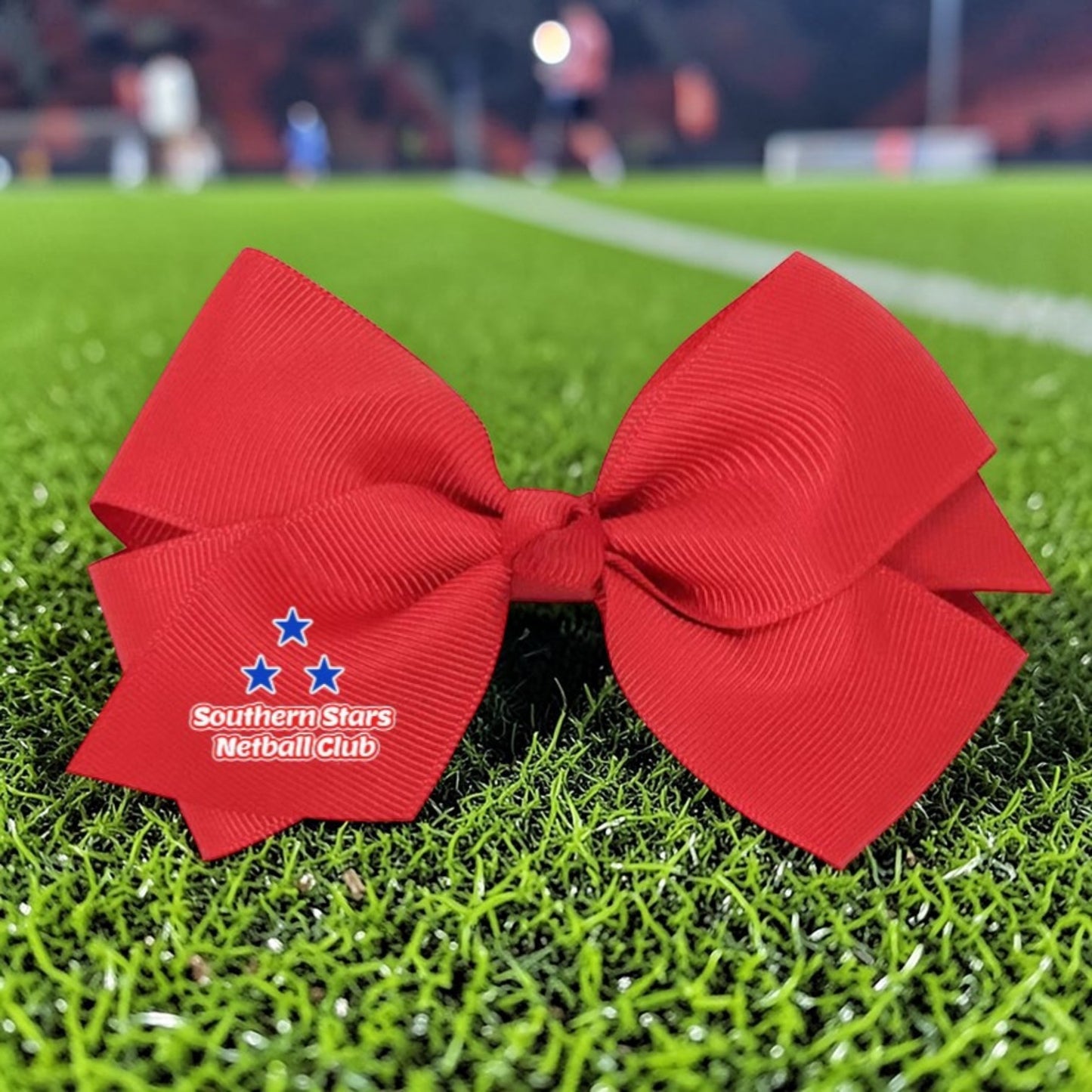 CUSTOM PRINT GROSGRAIN Hair Bow | Sport Hair Bow | School Hair Bow | Cheer Hair Bows