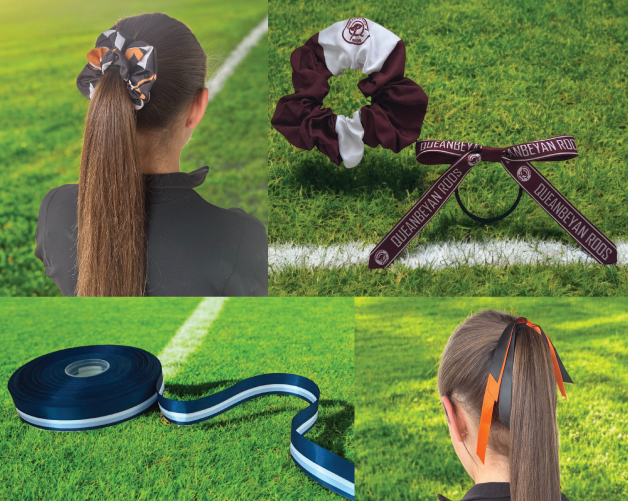 Load video: School Sport Hair Accessories Bows Ribbon Video