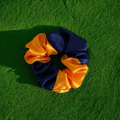 SCHOOL COLOUR Scrunchies | School Hair Scrunchies| Multi Colour School Scrunchies scrunchie