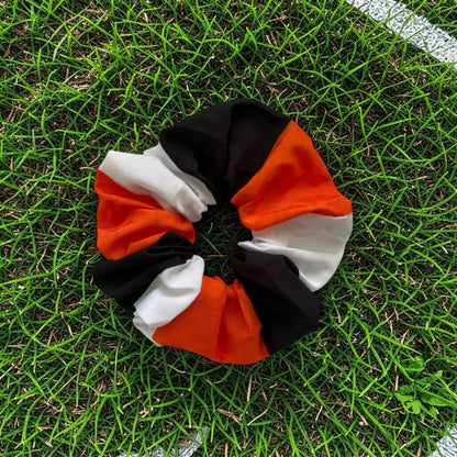 SCHOOL COLOUR Scrunchies | School Hair Scrunchies| Multi Colour School Scrunchies scrunchie